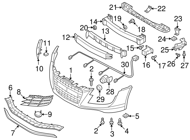 2008-2012 Audi R8 Support 420-807-691-B | OEM Parts Online 
