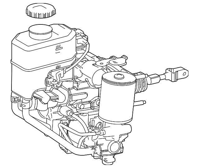 2022 Toyota Mirai Master Cylinder Assembly 4705062070 Toyota Parts