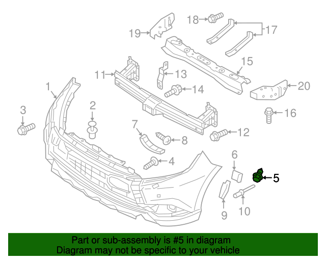 Genuine OEM Bumper Cover Clip Part# MR200300 Fits 1997-2020 Mitsubishi ...