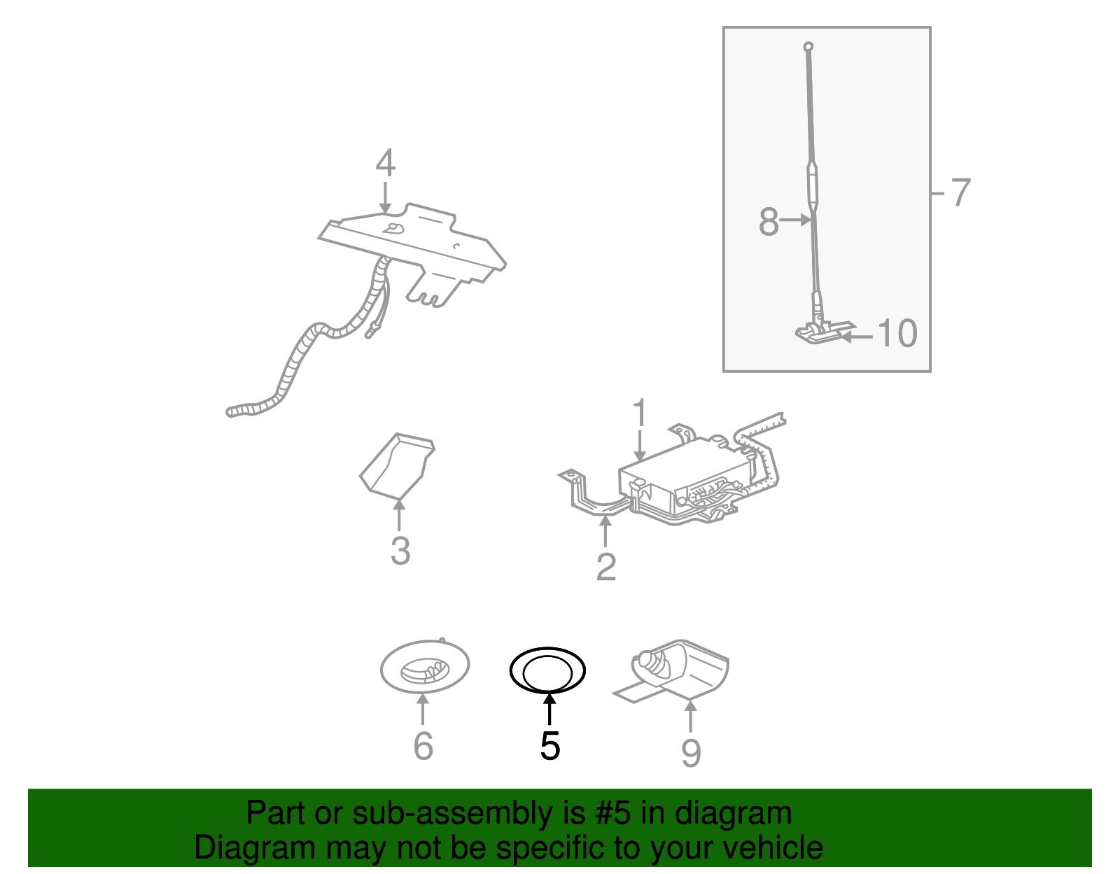 Navigation Microphone - GM (15264477)