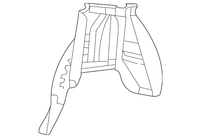 Wheel Housing Side Panel - Ford (YF1Z-5427887-AA)