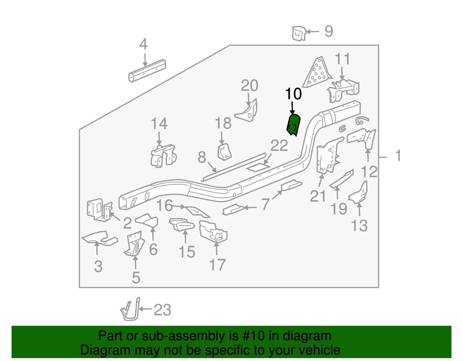 Bracket - GM (10350129)