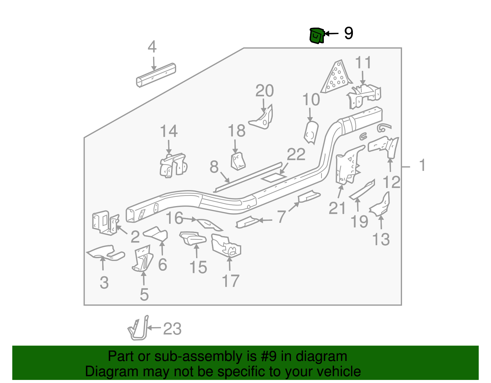 Bracket - GM (10347205)