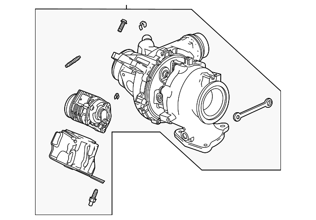 Turbocharger 40009138 | TascaParts.com