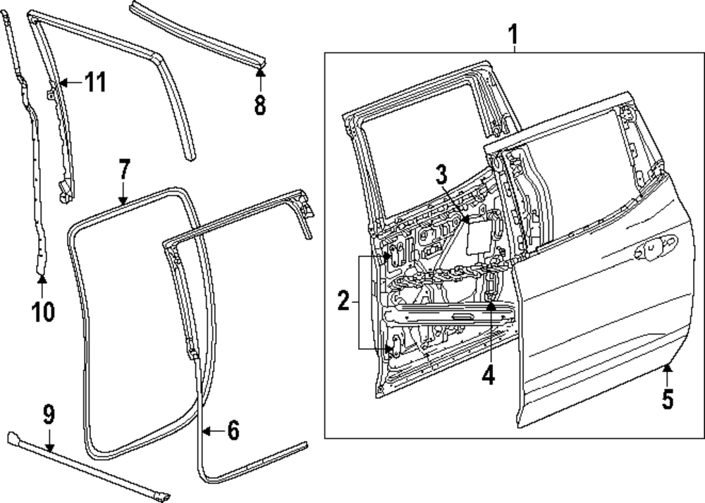 Door Shell - GM (87866336)