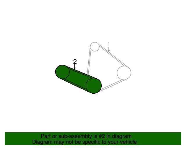 9008091239 Drive Belt 20042006 Lexus RX330 MyLexusParts