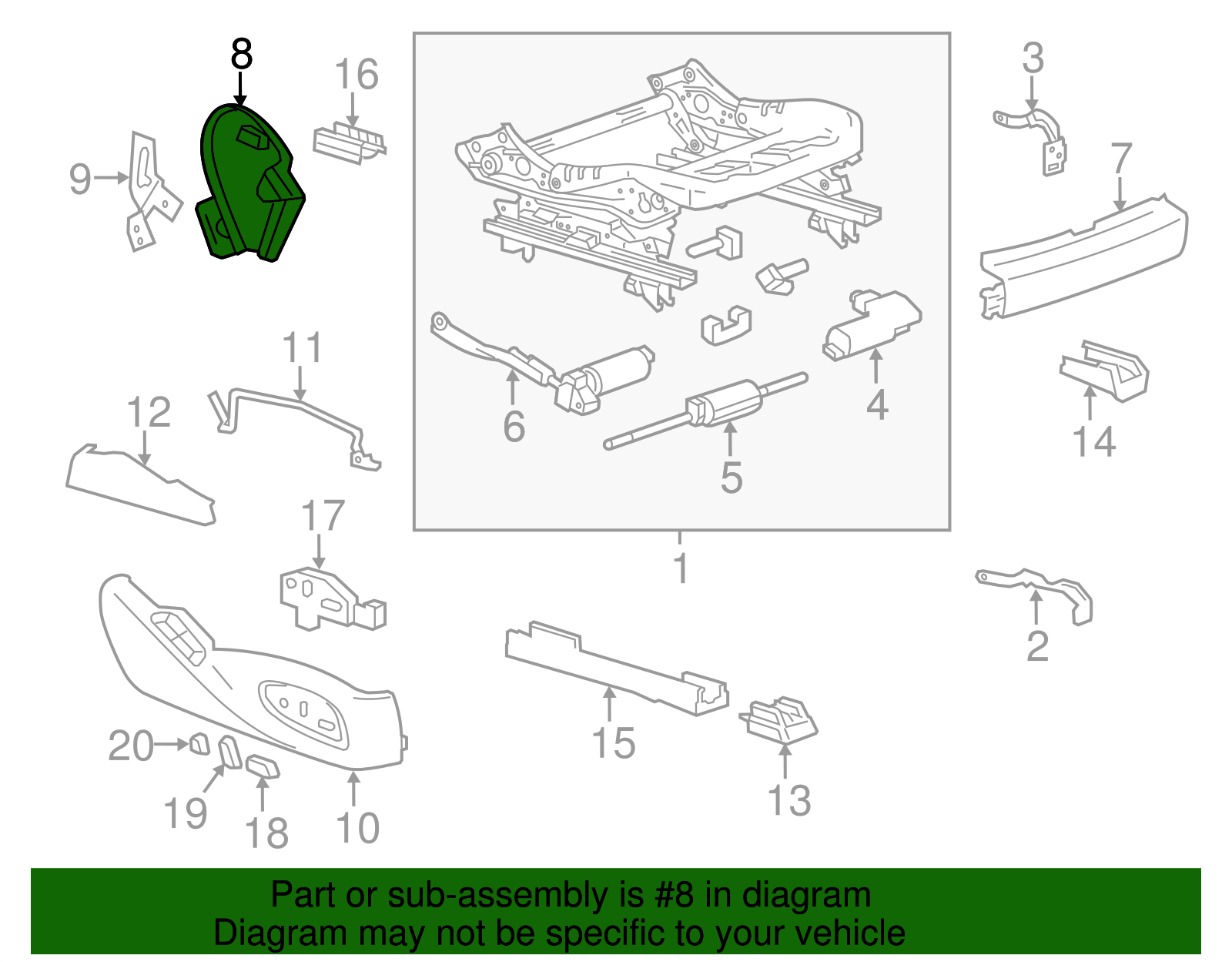 F Cover - Cadillac (84153261)