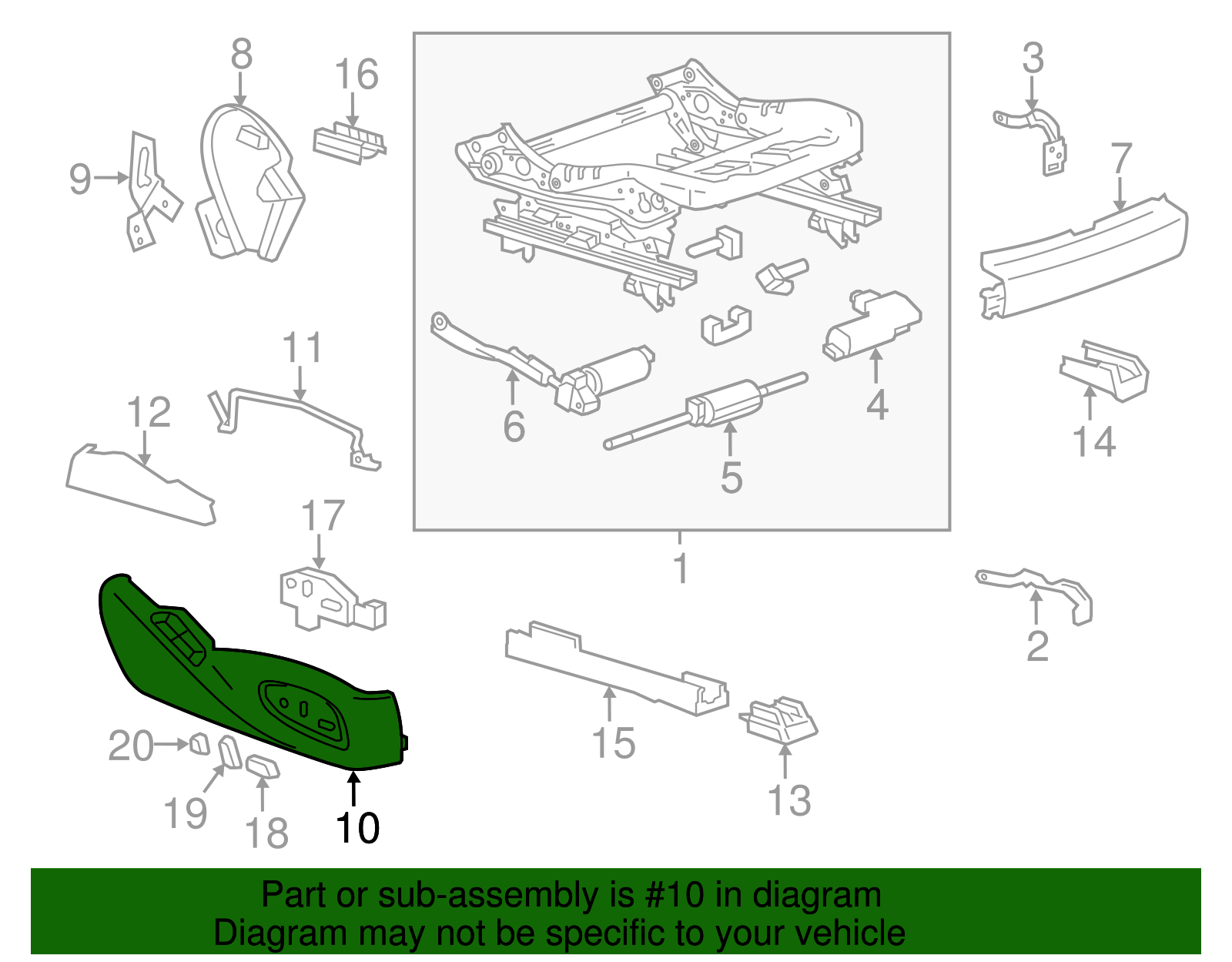 F Cover - Cadillac (84153249)
