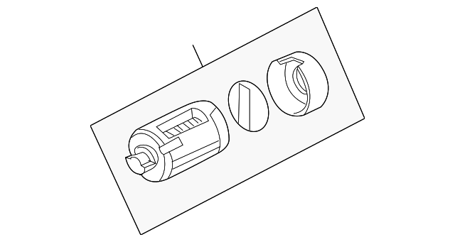 Lock Cylinder - GM (89022372)