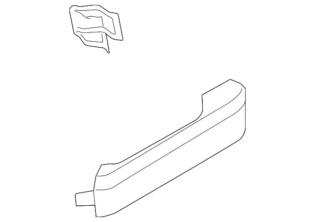 Armrest Cover - Ford (HC3Z-1822642-AA)
