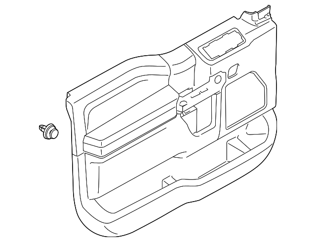 Door Trim Panel - Ford (HC3Z-2823943-LA)