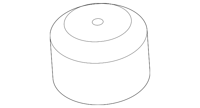 Air Conditioning Refrigerant High Pressure Service Valve Cap - GM (95422878)