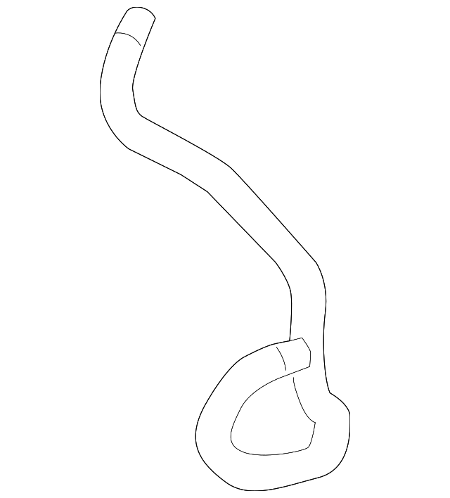 20102016 Cadillac SRX Power Brake Booster Vacuum Hose Assembly