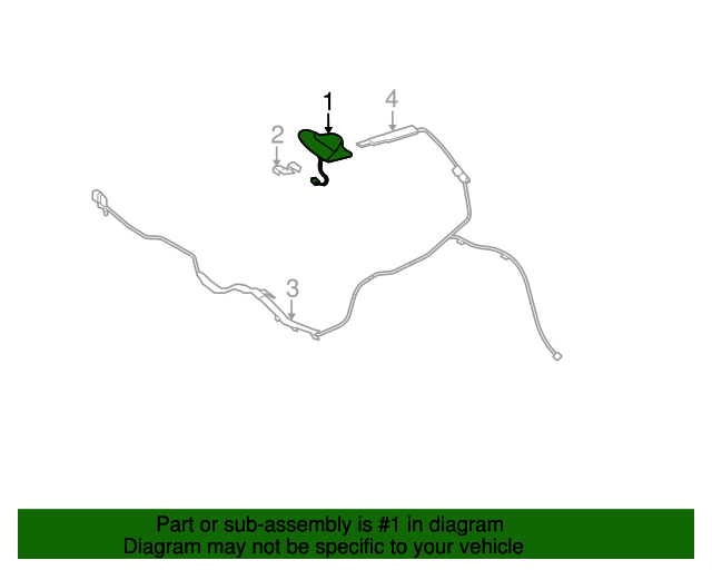 20102014 Lexus Radio Antenna Mast 8676053050C0 LexusOfKendall