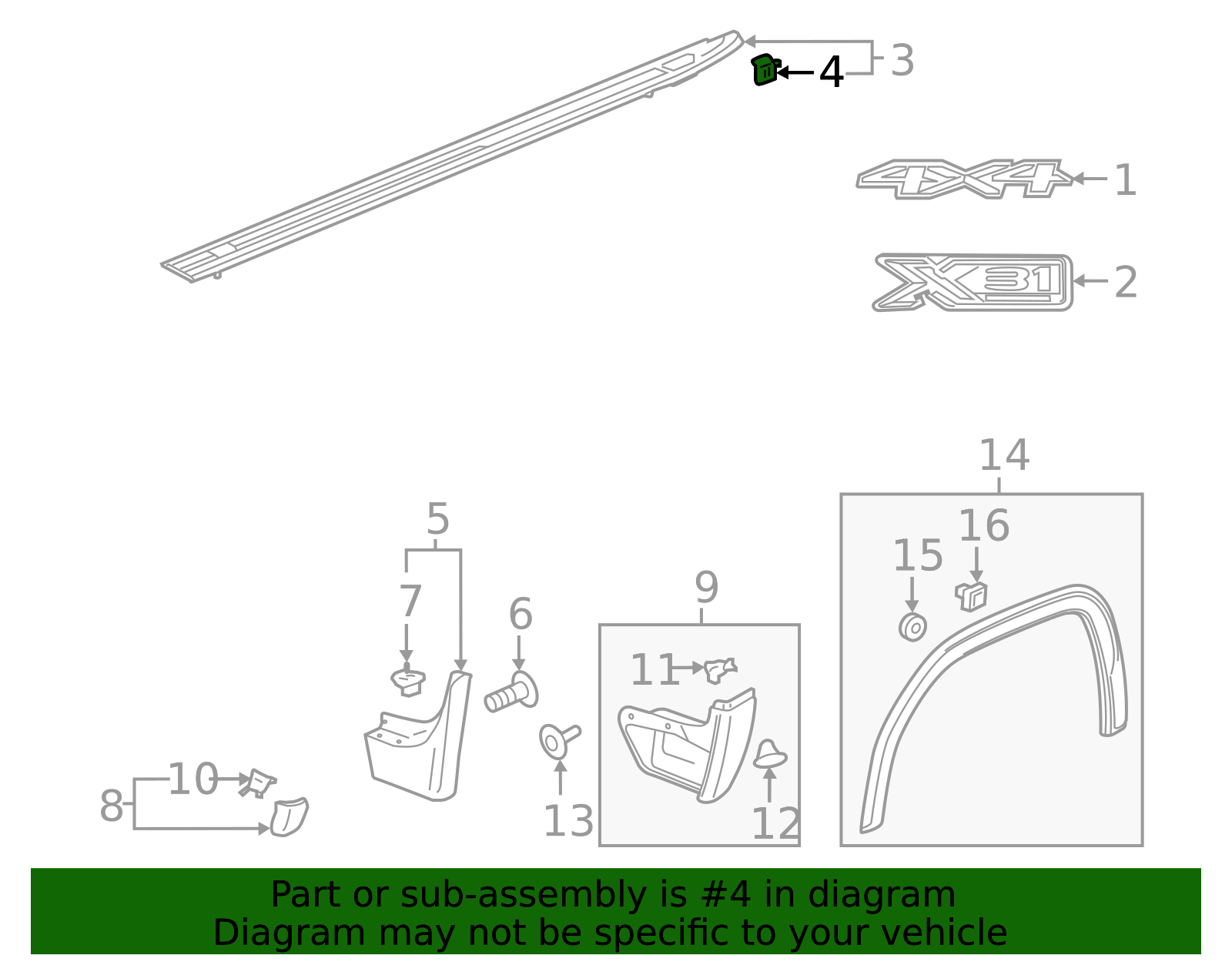 Multi-Purpose Clip - GM (11571016)