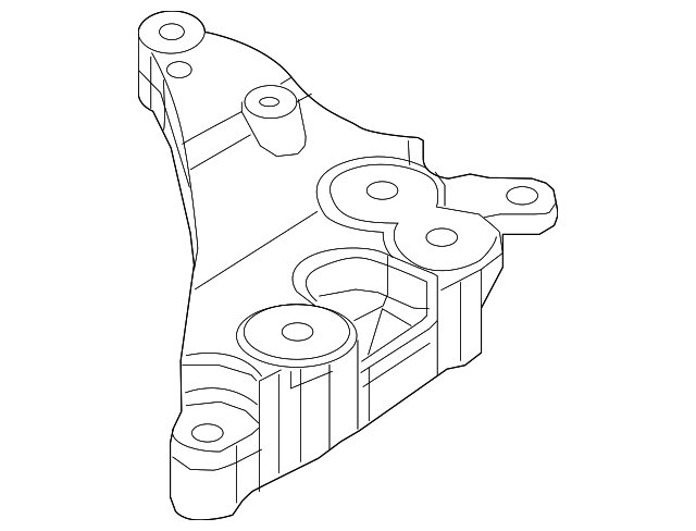 Genuine Mopar Trans Mount Bracket 52021470AD