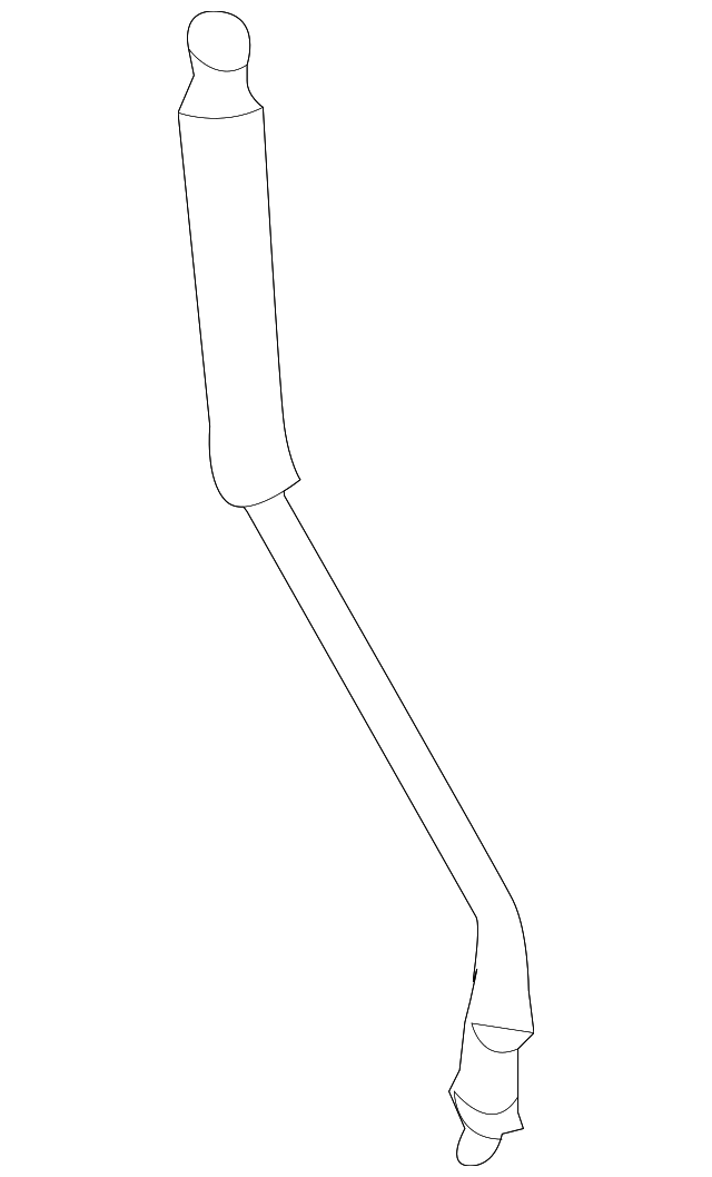 92266020 GM Passenger Side Lower Rear Sunroof Housing Drain Hose GM