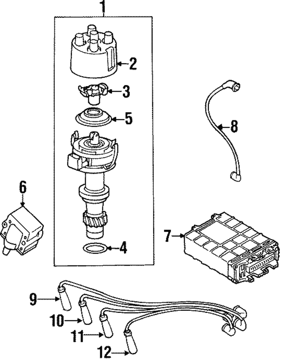 Ignition Coil Lead Wire - Volkswagen (N-103-166-01)