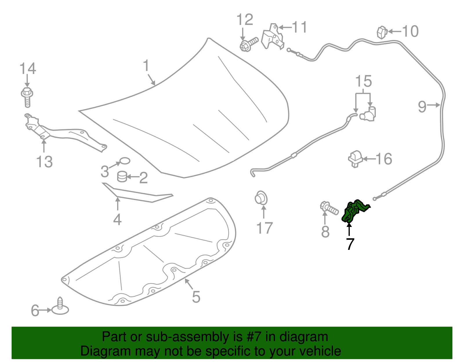 Lock Assembly - Scion (SU003-06314)