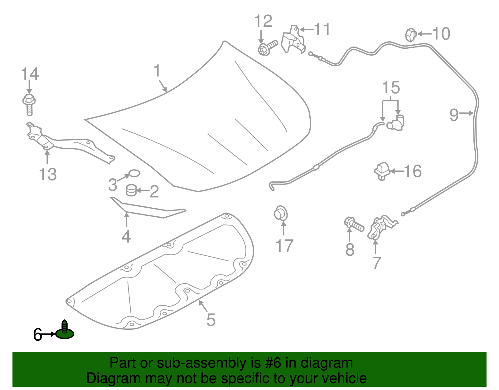 Insulator Clip - Scion (SU003-03011)