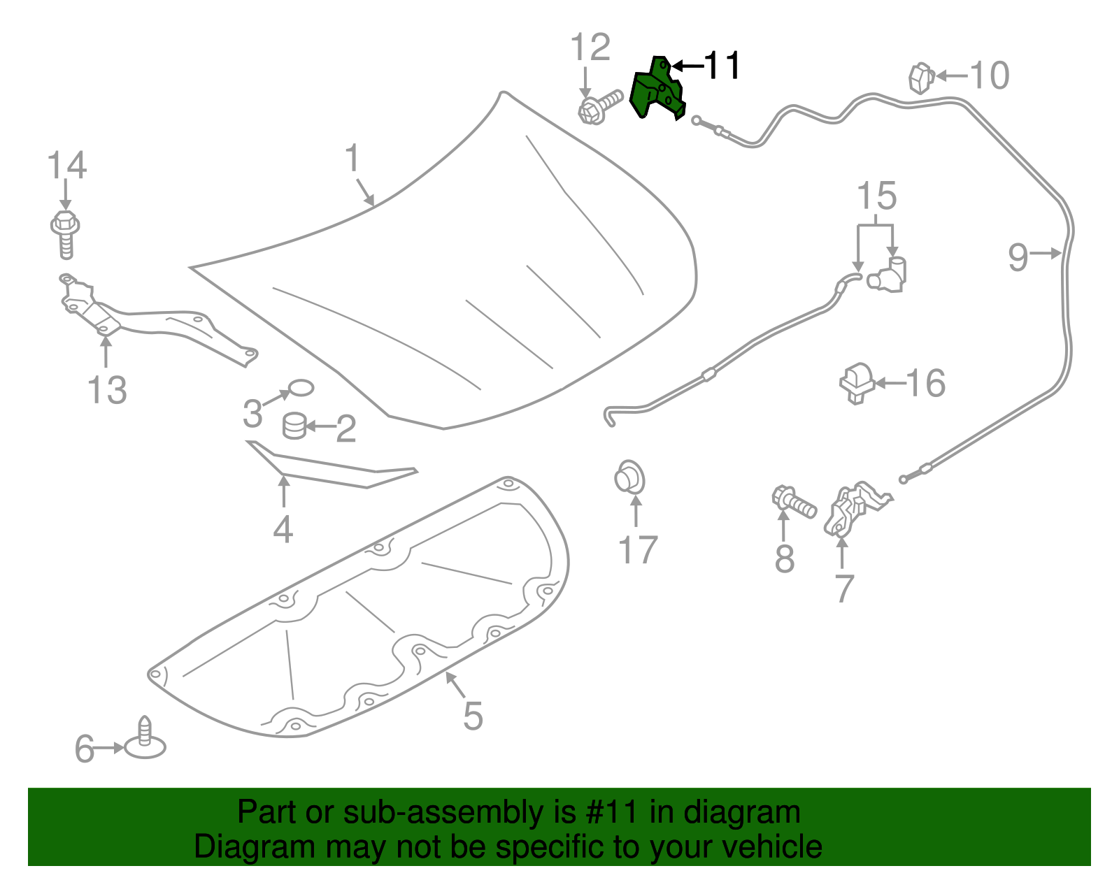 Release Handle - Scion (SU003-01410)