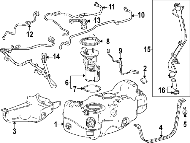 2024 Chevrolet Trax F Pipe 60007809 | TascaParts.com