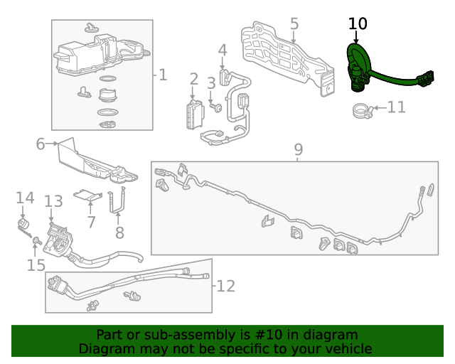 Reductant Fluid Injector 55515114 GM Parts Online