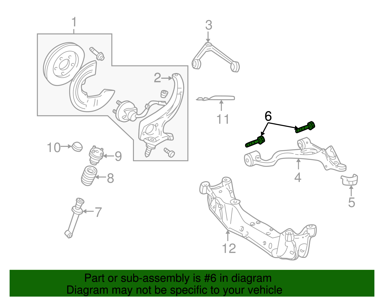 Adjust Cam - Ford (XW4Z-3B236-AA)
