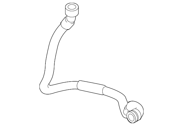 17127856734 - 2018-2019 BMW M5 Upper Hose (17-12-7-856-734) | BMW of ...