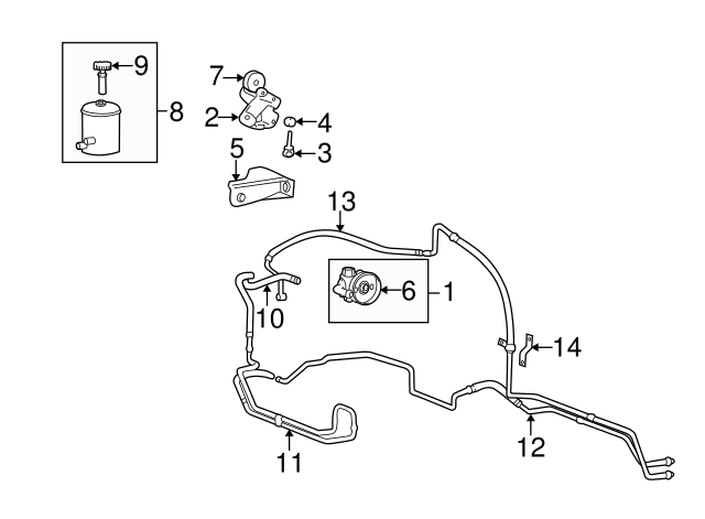 Genuine Hyundai 57100-39020 Power Steering Oil Pump Assembly Genuine Hyundai 57100-39020 Power Steering Oil Pump Assembly