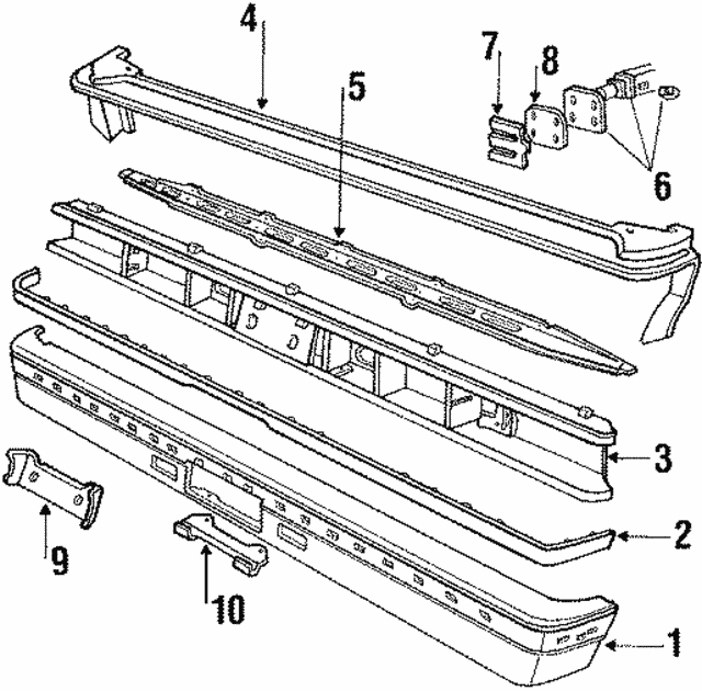 1984 Lincoln Town Car Stone Guard EOVY17808A
