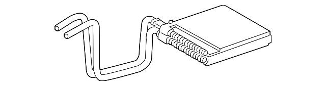 Motorcraft™ Heater Core - Ford (HC-76)