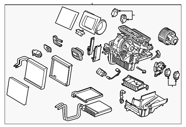 Evaporator Assembly - Ford (GV6Z-19B555-KA)