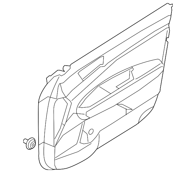 82308A8020BWE Door Trim Panel 20172019 Kia Optima Kia.Parts Store