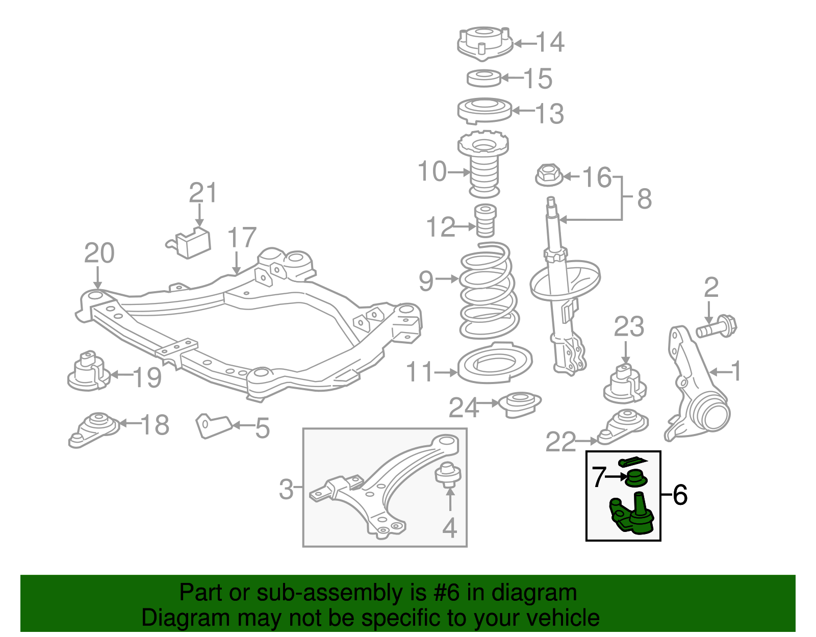 Ball Joint - Toyota (43330-39845)