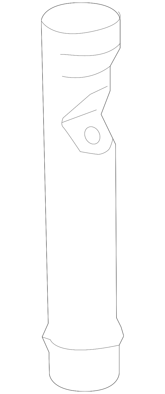 20102015 Chevrolet Camaro Coolant Recovery Reservoir Pipe 92201365