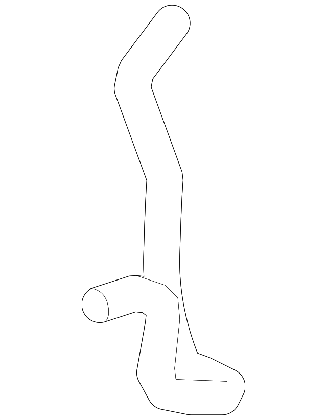 22962575 Engine Coolant Air Bleed Hose 20122015 Chevrolet Camaro