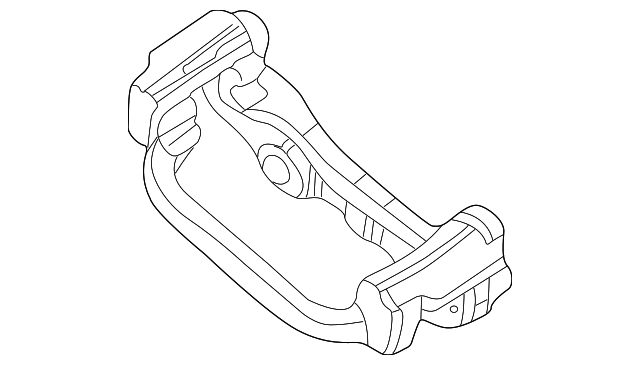 Front Passenger Side Disc Brake Caliper Bracket - GM (25997055)