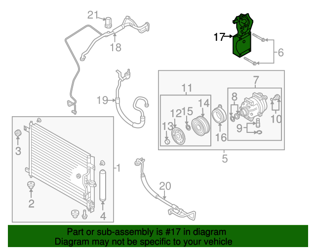 96450411 Air Conditioning Compressor and Power Steering Pump Bracket