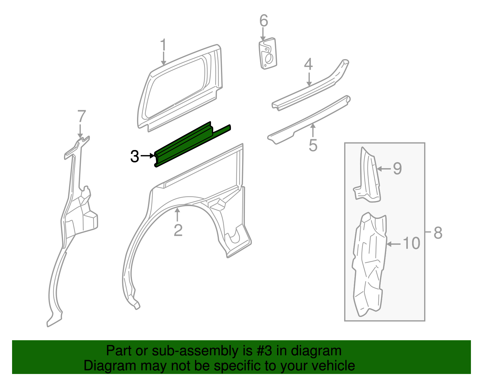 Reinforcement - GM (12453147)