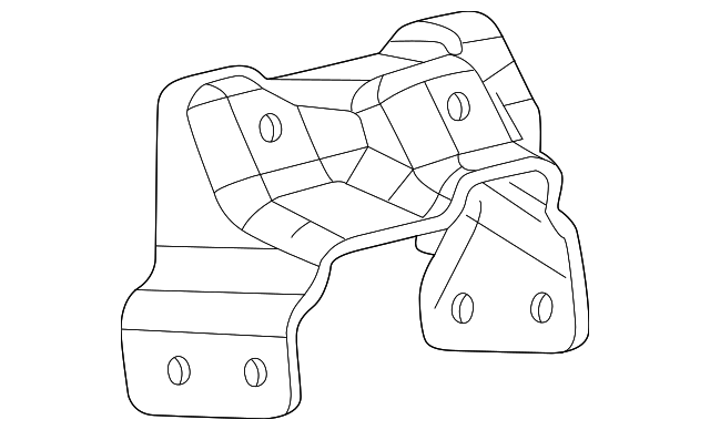 ACDelco® 15871387 - Genuine GM Parts™ Driver Side Engine Mount Bracket