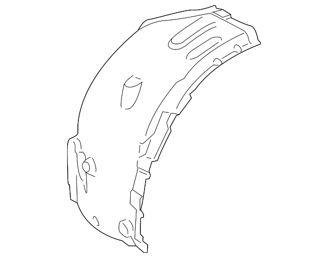 Genuine BMW 51717328619 Ft Fender Liner FREE Shipping on Most