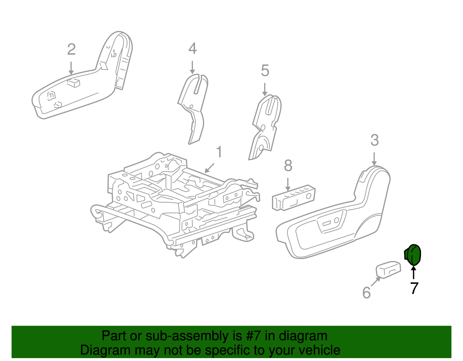 Knob - GM (96839646)
