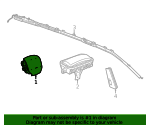 2017-2019 Buick LaCrosse Very Dark Atmosphere Steering Wheel Assembly