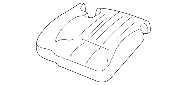 Cover Assembly, D/Seat Cushion        *Left Neutra*Neutral - GM (88893057)