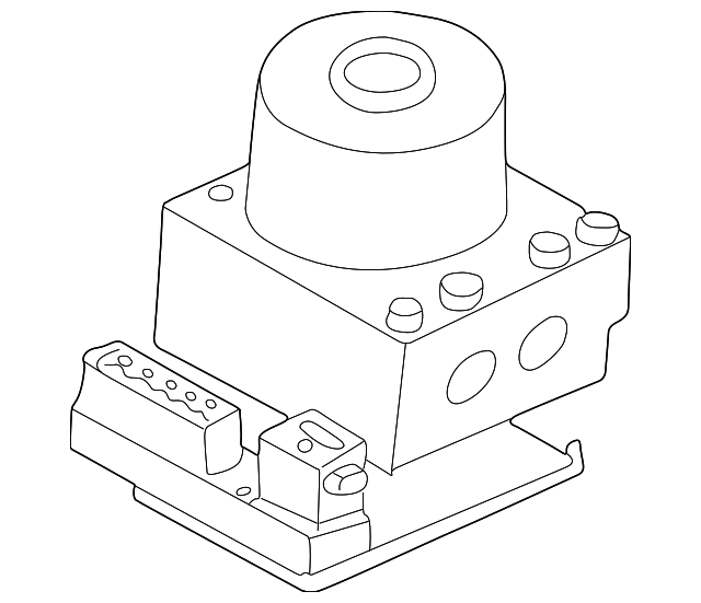 ABS Control Unit - Ford (YL8Z-2C065-AA)