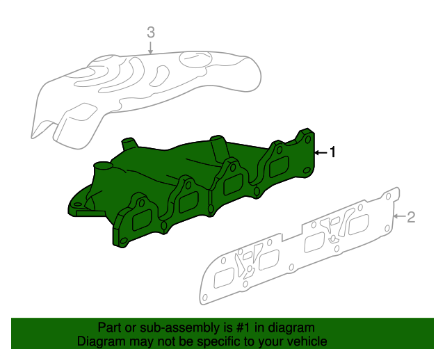 3683870 Genuine Cummins Exhaust Manifold Kit - Truck To Trailer