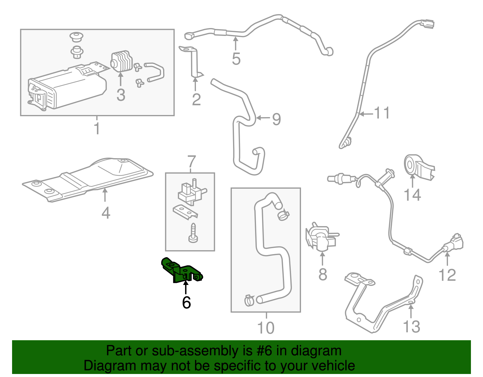 Vacuum Switch - Scion (25860-0V050)