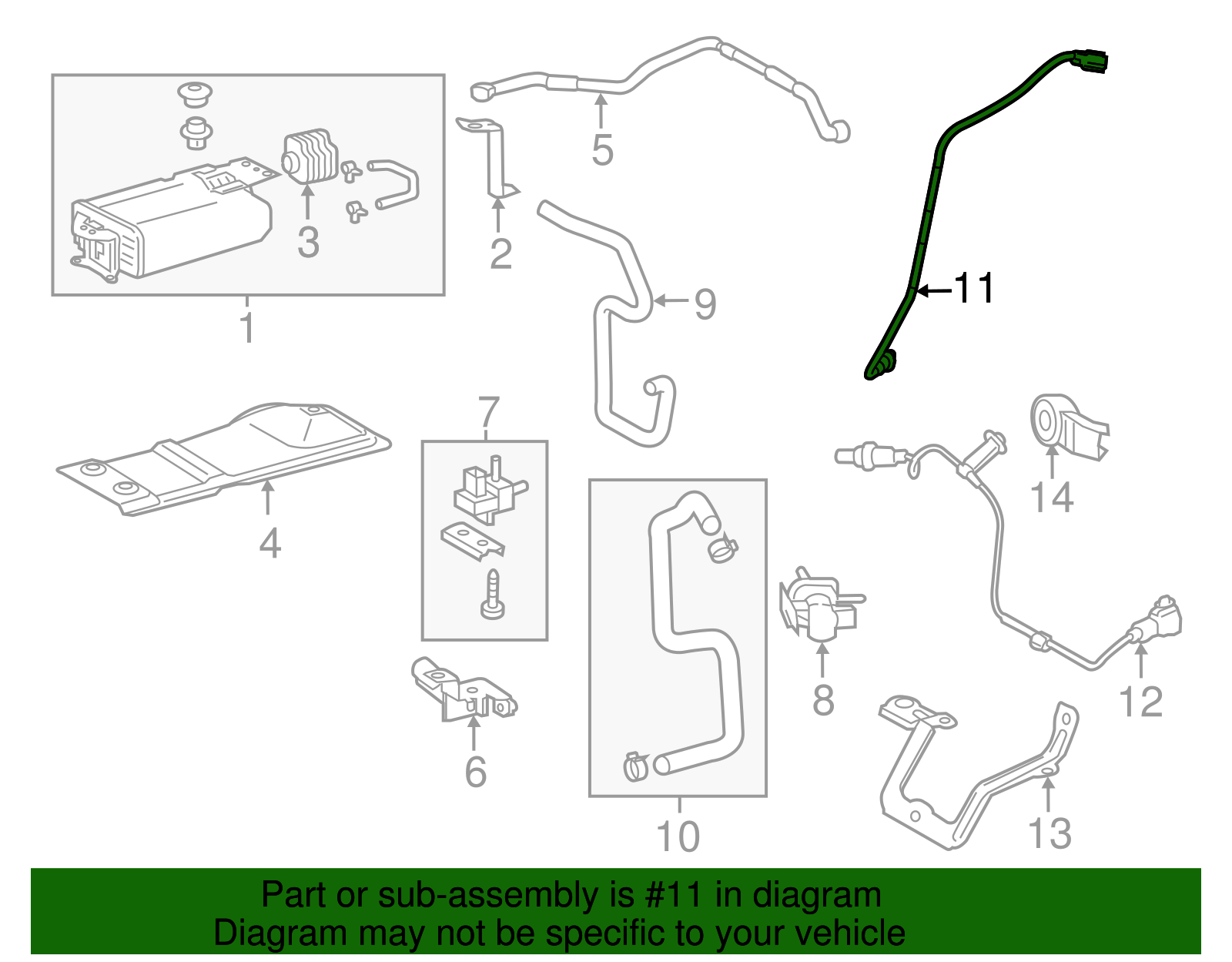 Oxygen Sensor - Toyota (89467-0E180)