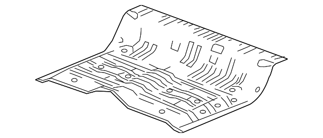 Rear Floor Panel - GM (84458145)